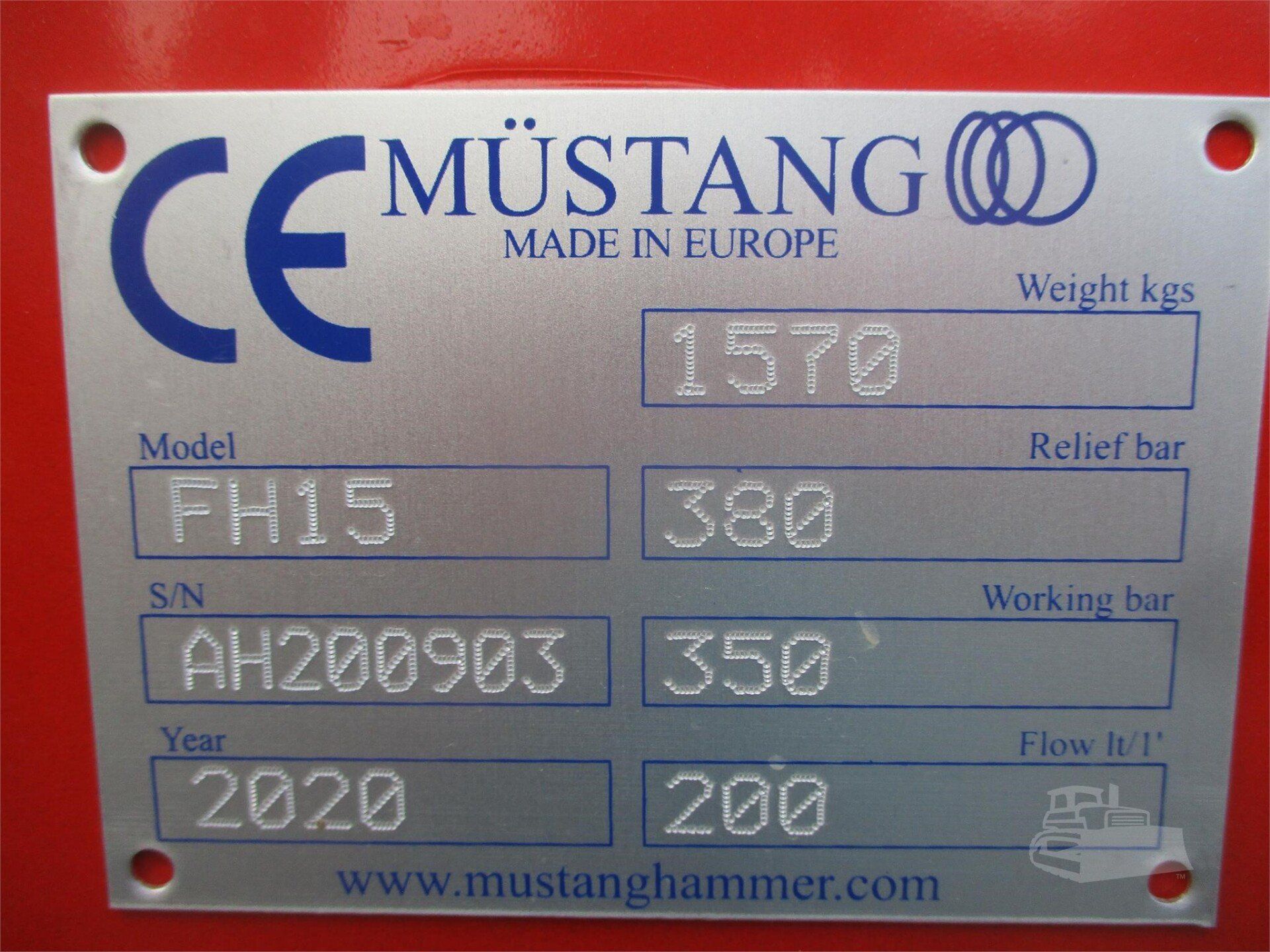 MUSTANG FH15