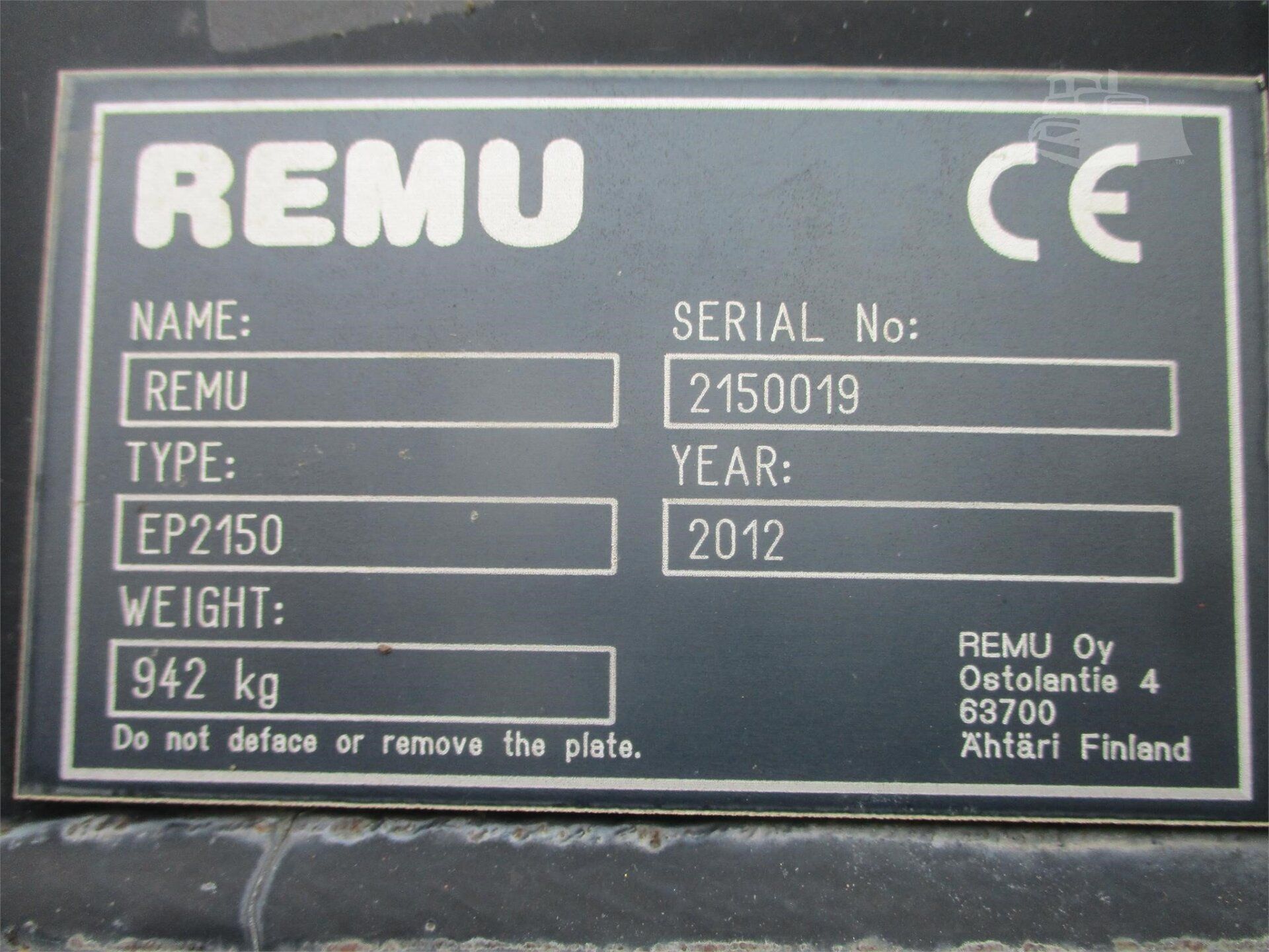 2012 REMU EP2150 - $24,000 - Image 4